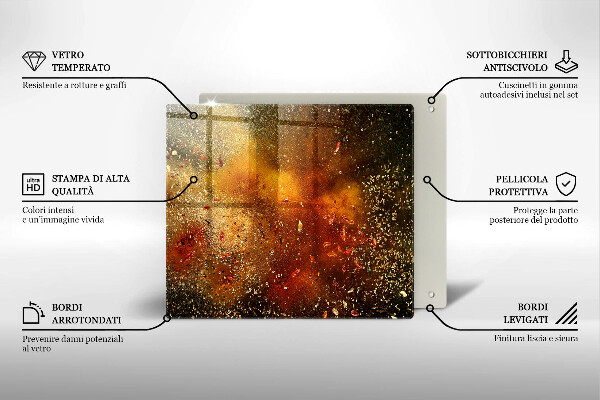 Work surface savers Colorful spices