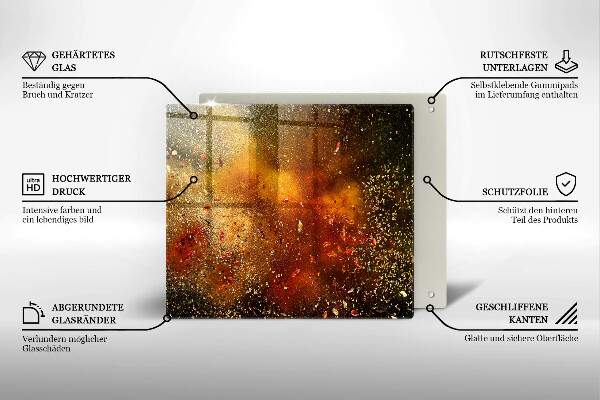 Work surface savers Colorful spices