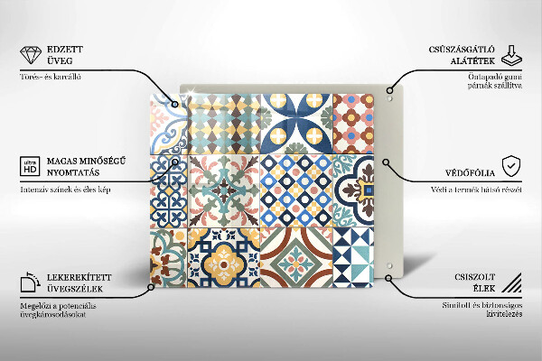 Work surface savers Decorative tiles