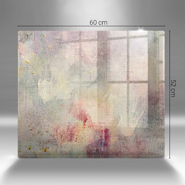 Induction hob protector Background of paint texture