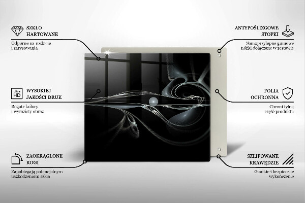 Work surface savers Modern abstraction