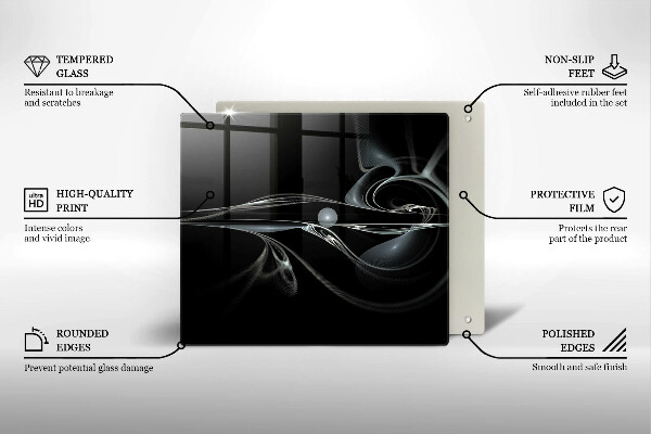 Work surface savers Modern abstraction