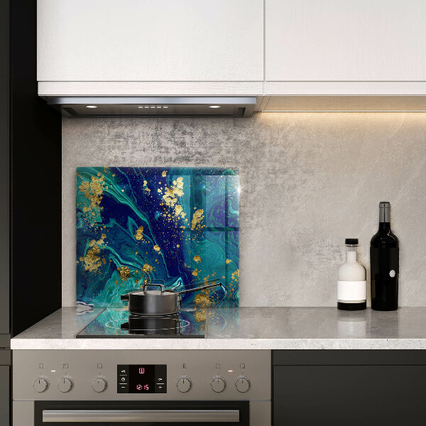 Work surface savers Abstraction with gold