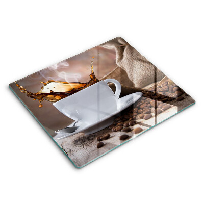 Work surface savers Cup and coffee beans