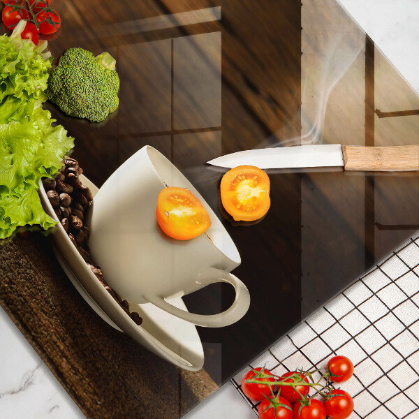 Work surface savers Coffee cup wood