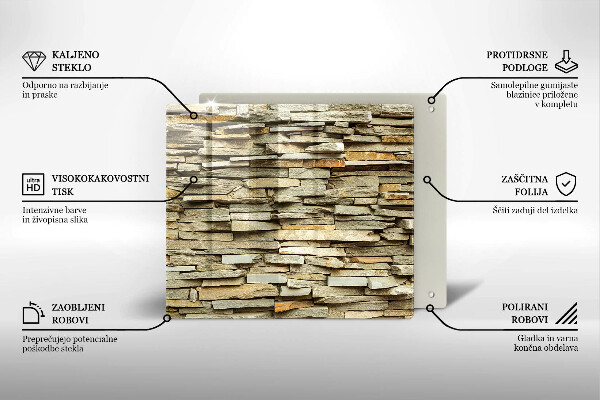 Work surface savers Decorative stones