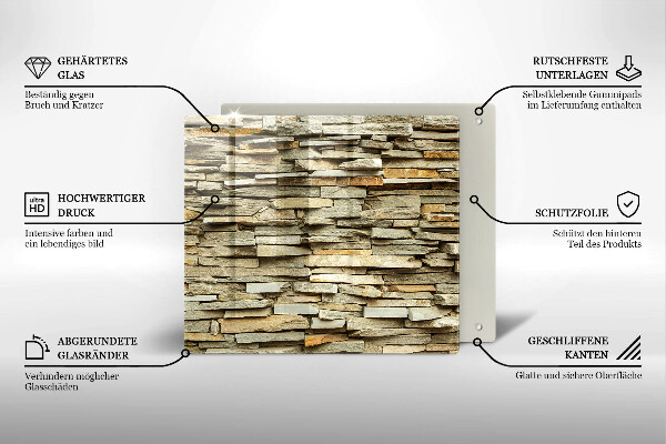 Work surface savers Decorative stones