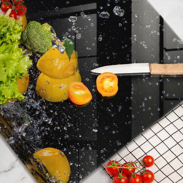 Work surface savers Juicy lemon fruit