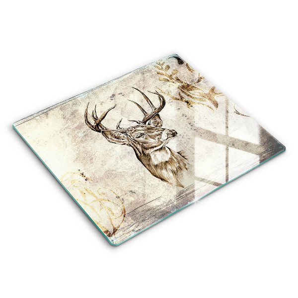 Work surface savers Illustration deer animal