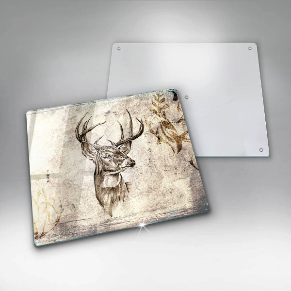 Work surface savers Illustration deer animal