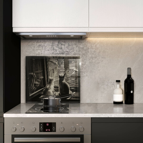 Work surface savers Cats city and window