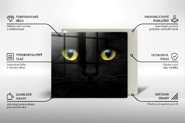 Work surface savers Animal cat eyes