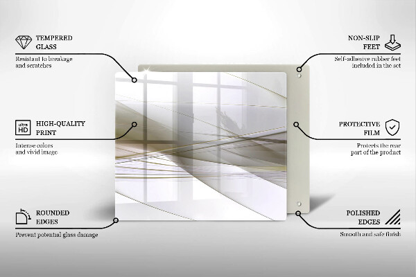 Work surface savers Abstraction Design lines