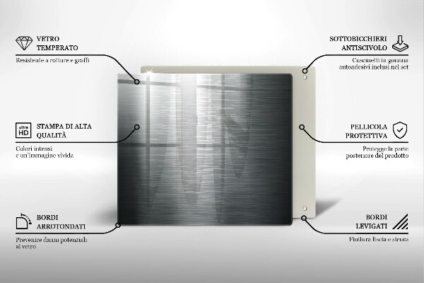 Work surface savers Metal texture