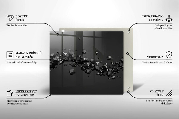 Work surface savers 3D shapes abstraction