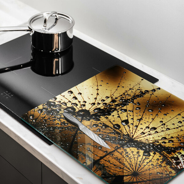 Work surface savers Rosa and dandelions