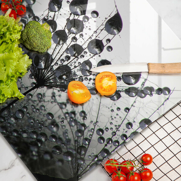 Work surface savers Dandelions and dew