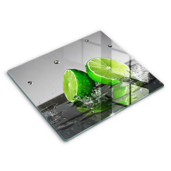 Induction hob protector Juicy lime and water