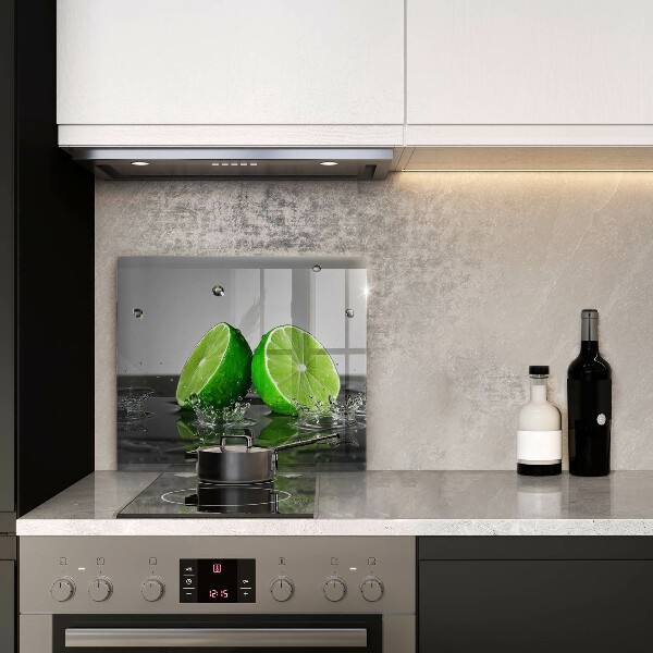 Induction hob protector Juicy lime and water