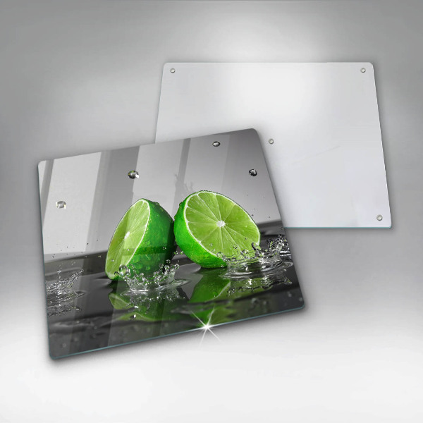 Induction hob protector Juicy lime and water