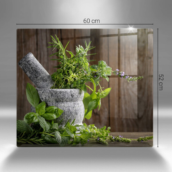 Work surface savers Herbs plants and wood