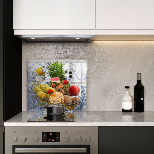 Work surface savers Juicy fruit and water