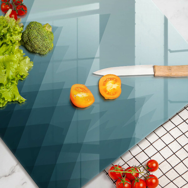 Induction hob protector Abstract mountains