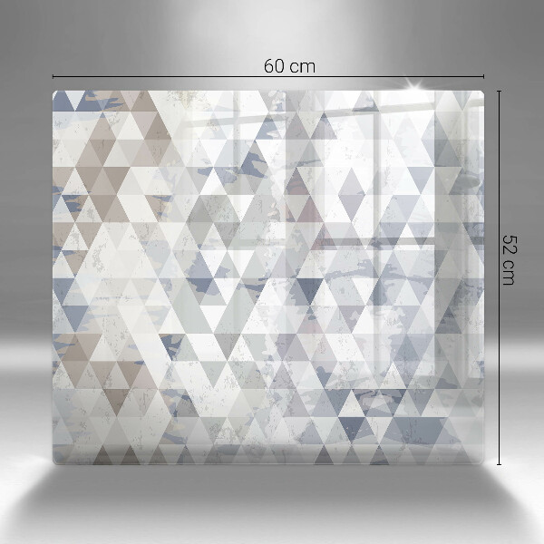 Induction hob protector Triangle pattern