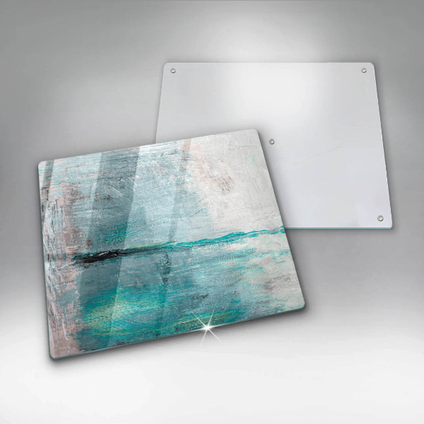 Induction hob protector Background paint abstraction