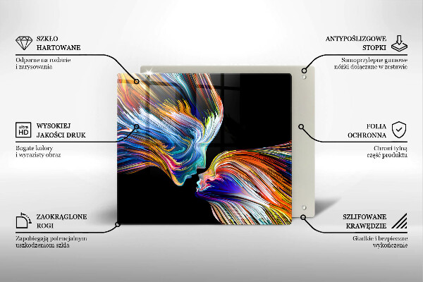 Work surface savers Abstraction kiss