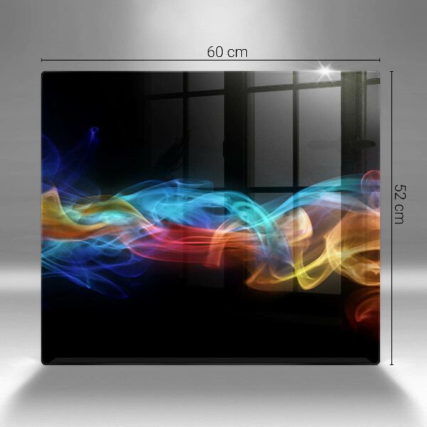 Work surface savers Colorful smoke