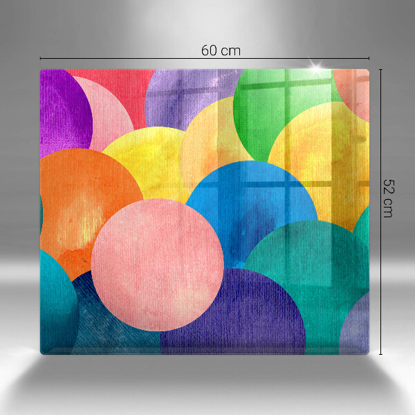 Work surface savers Colorful wheels