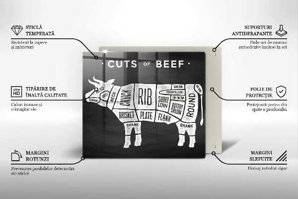 Work surface savers Cow meat beef