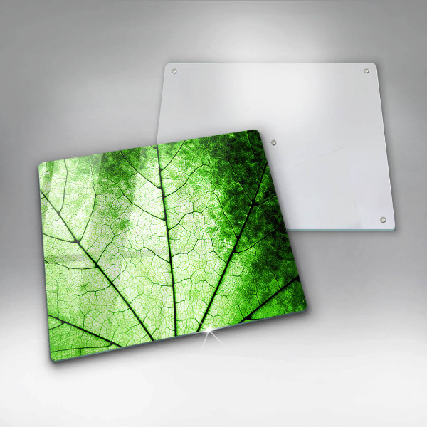 Work surface savers Decorative leaf