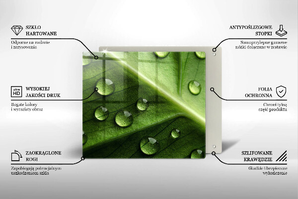 Work surface savers Nature Rosa and Leaf