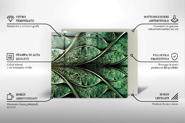 Work surface savers Vein leaf structure
