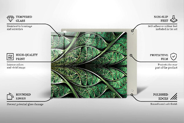 Work surface savers Vein leaf structure