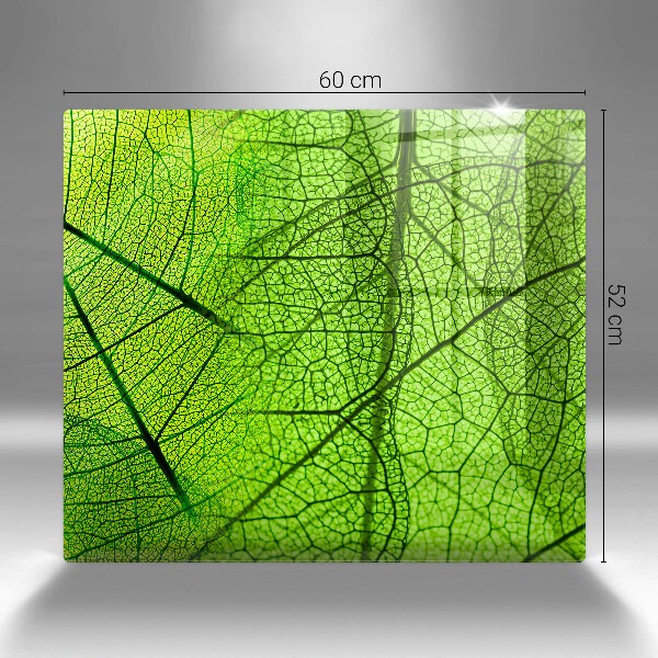 Induction hob protector Natura leaves