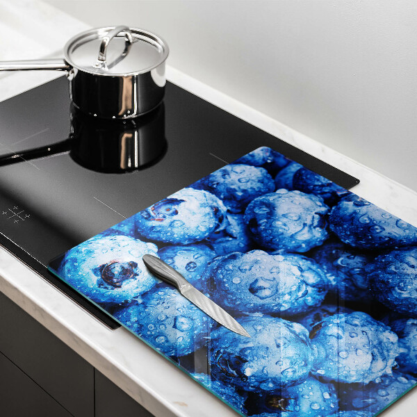Induction hob protector Juicy blueberries