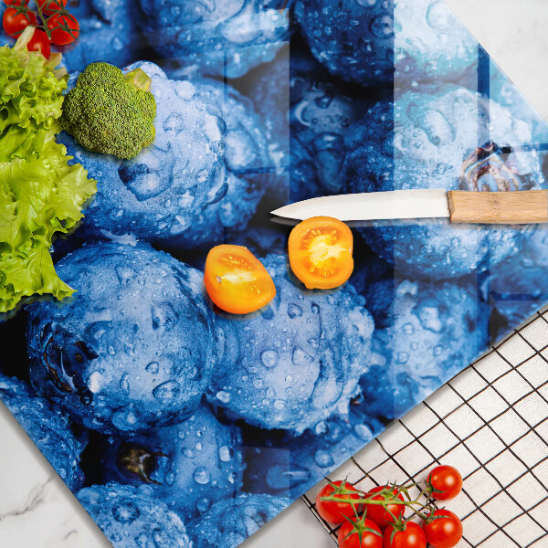 Induction hob protector Juicy blueberries