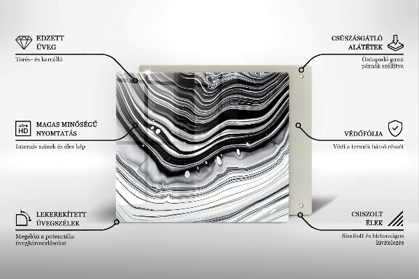 Work surface savers Ink abstraction