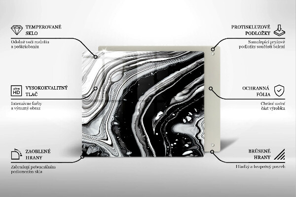 Work surface savers Ink abstraction