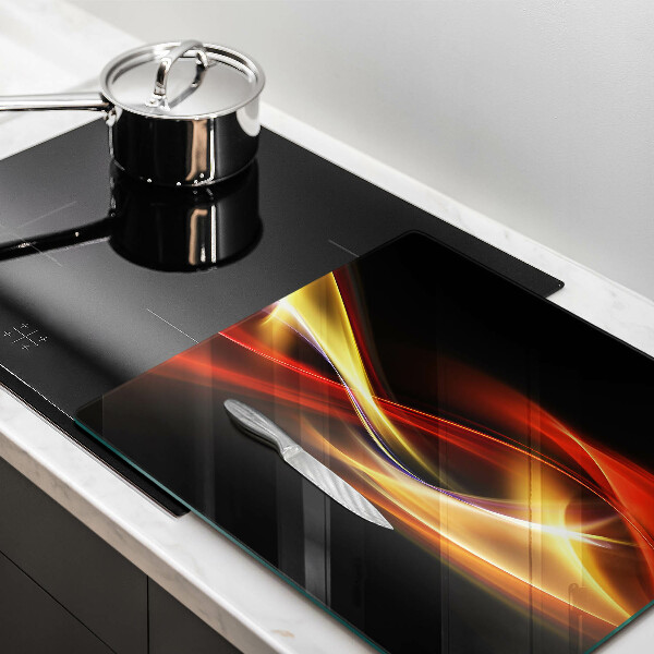 Work surface savers Abstraction of smoke and light