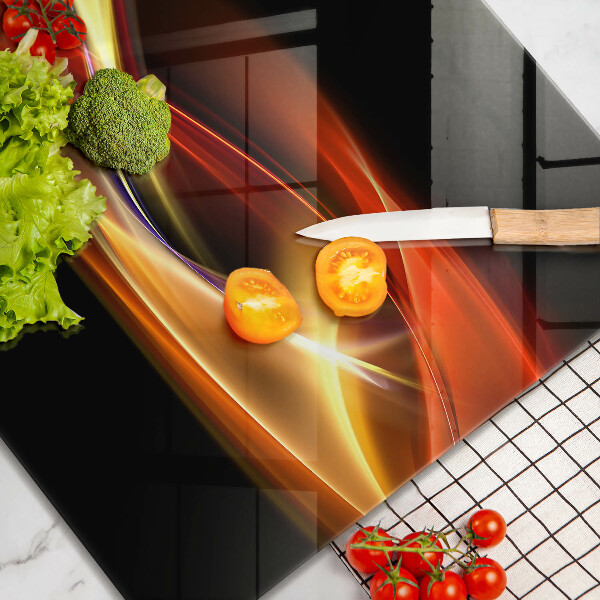 Work surface savers Abstraction of smoke and light