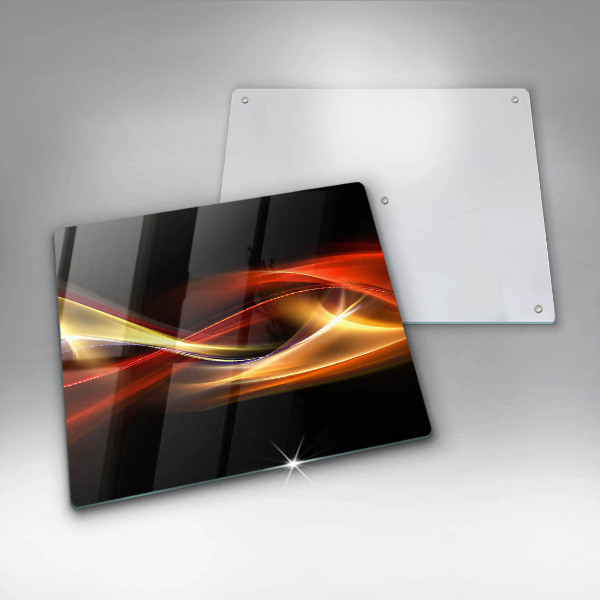 Work surface savers Abstraction of smoke and light