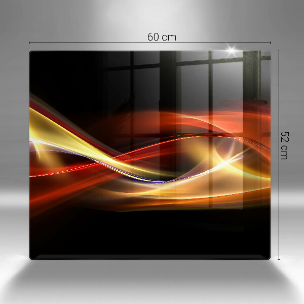 Work surface savers Abstraction of smoke and light