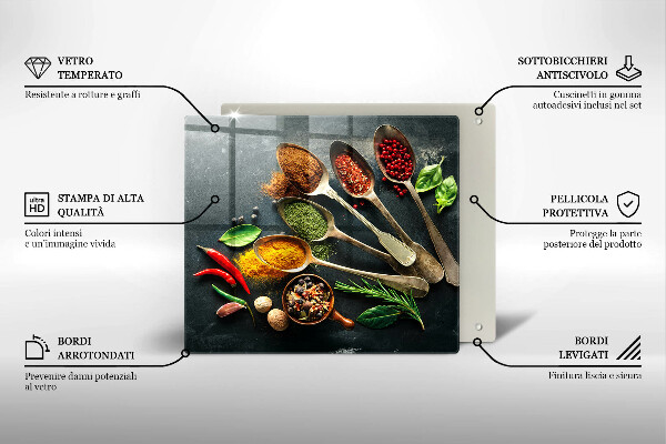 Work surface savers Kitchen spices