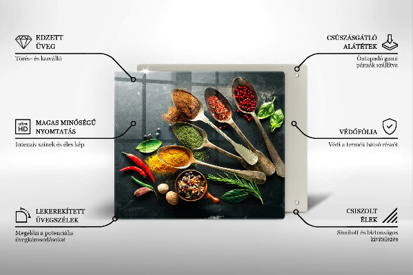 Work surface savers Kitchen spices