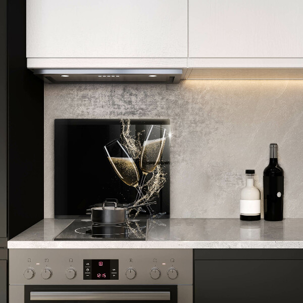 Work surface savers Champagne glasses