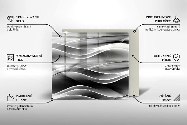 Work surface savers Abstraction mild lines